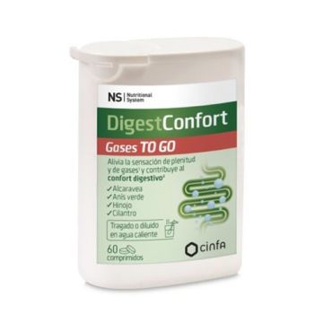 Nutritional System Digest Confort Gases To Go 60Comp