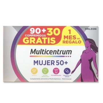 Multicentrum Mujer 50+ 120comp