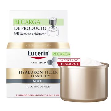 Eucerin Hyaluron-Filler + Elasticity Crema Noche Recarga 50ml