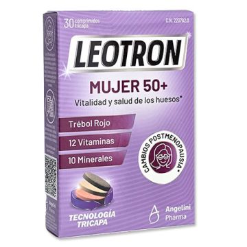 Angelini Leotron Mujer 50+ Vitalidad y Salud de los Huesos 30Comp Angelini Leotron Mujer 50+ Vitalidad y Salud de los Huesos 30Comp