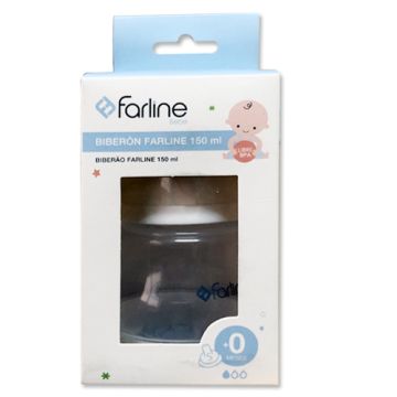 Farline Bebe Biberon Tetina Flujo Lento 0m+ 150ml