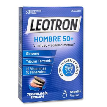 Angelini Leotron Hombre 50+ Vitalidad y Agilidad Mental 30Comp Angelini Leotron Hombre 50+ Vitalidad y Agilidad Mental 30Comp