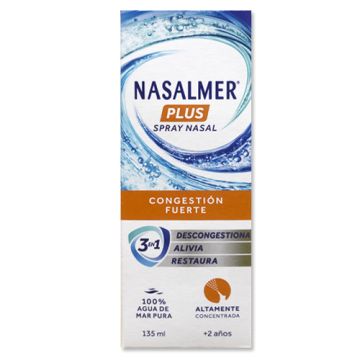 Nasalmer Plus Spray Nasal Congestion Fuerte 135ml