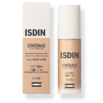 Isdin Coverage Maquillaje Spf50+ Color 3.0 Sand 30gr