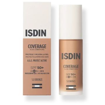 Isdin Coverage Maquillaje Spf50+ Color 4.0 Golden 30gr