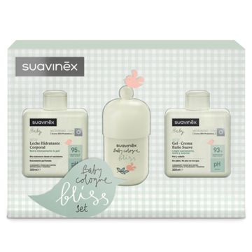 Suavinex Baby Cologne Bliss 100ml + Locion 300ml + Gel 300ml