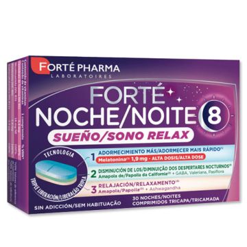 Forte Pharma Forte Noche Sueño Relax Tricapa 30Comp