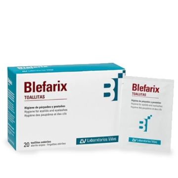Blefarix Toallitas Parpados y Pestañas 20 Uds