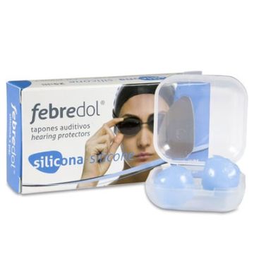 Febredol Tapones Auditivos Silicona 2Uds