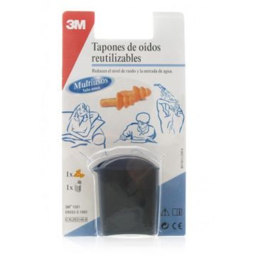 3m Tapones Oidos Silicona Agua 2Uds