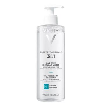 Vichy Pureza Thermal Agua Micelar Mineral P/Sensible 400ml