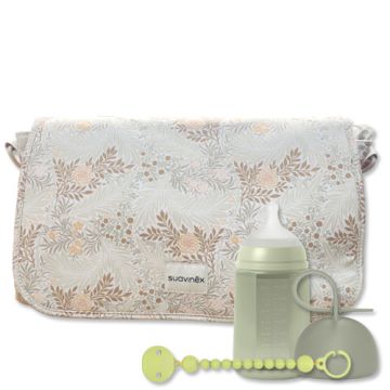 Suavinex Poetry Bolso Maternidad Bandolera Estampado