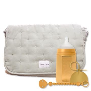 Suavinex Poetry Bolso Maternidad Bandolera Verde