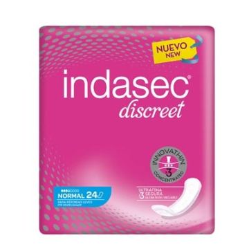 Indasec Discreet Normal 24Uds