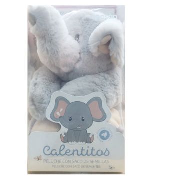 Aposan Calentitos Peluche Elefante con Saco de Semillas