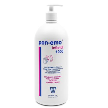 Pon-Emo Infantil Gel-Champu Dermatologico 1000ml