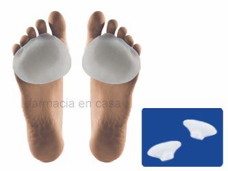 Orliman Almohadilla metatarsal gel puro t-l 2 uds