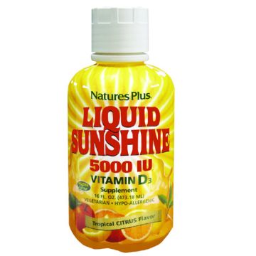 Natures Plus Vitamina D3 Liquid Sunshine 473ml