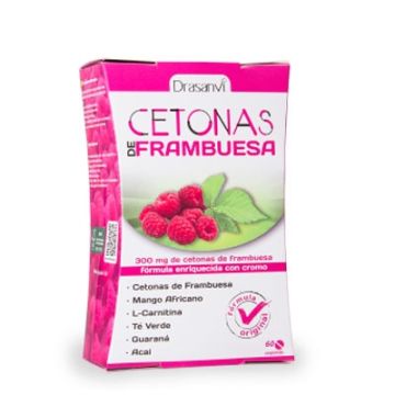 Drasanvi Cetonas de Frambuesa Control de Peso 60 Comprimidos