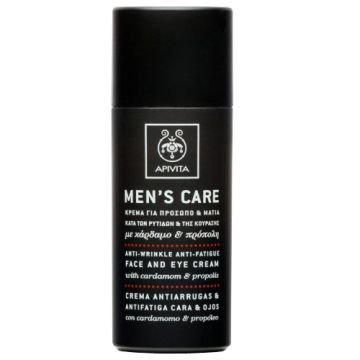 Apivita Mens Care Crema Antiarrugas Cara y Ojos 50ml