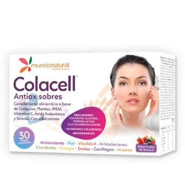 Mundonatural Colacell Antiox Sobres Sabor Frutos Bosque 30 Uds