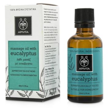 Apivita Eucalyptus Aceite de Masaje Para el Invierno 50ml Apivita Eucalyptus Aceite de Masaje Para el Invierno 50ml