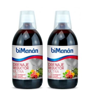 Bimanan Drenaje Reductor Ultra Duplo 2x500ml Bimanan Drenaje Reductor Ultra Duplo 2x500ml