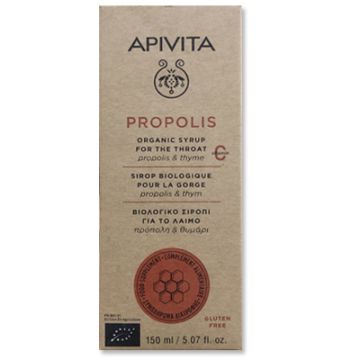 Apivita Propolis Vit C Jarabe Garganta Propoleo Y Tomillo 150ml