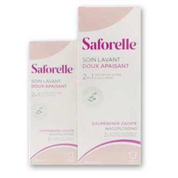 Saforelle Cuidado Intimo Activo 250ml + Cuidado Intimo 100ml
