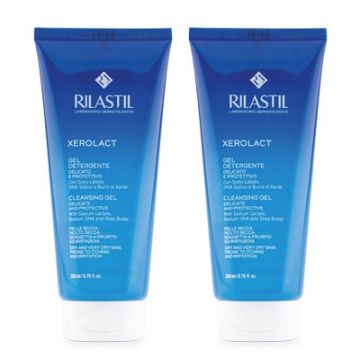 Rilastil Xerolact Gel Limpiador Duplo 2x200ml