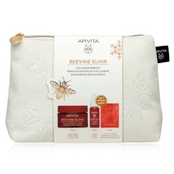 Apivita Beevine Elixir Crema Rica 50ml + Noche 15ml + Serum 10ml Apivita Beevine Elixir Crema Rica 50ml + Noche 15ml + Serum 10ml