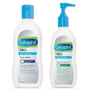 Cetaphil Pro Itch Control Limpiador Corporal 295ml + Locion 295ml