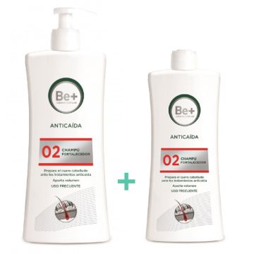 Be+ Anticaida Champu Fortalecedor 500ml + 250ml 