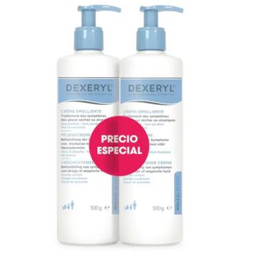 Dexeryl Crema Emoliente Piel Seca-Atopica Duplo 2x500ml