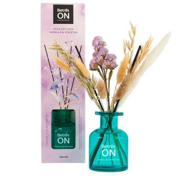 Betres On Ambientador Mikado Vainilla y Violetas 100ml