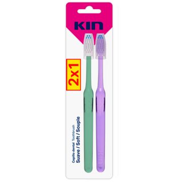 Kin Cepillo Dental Suave 2uds