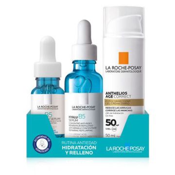 Hyalu B5 Serum 15ml +Rellenador 40ml +AgeCorrect 50ml. La R. Posay