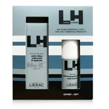 Lierac Homme Fluido Antiedad Global 50ml + Desodorante 50ml