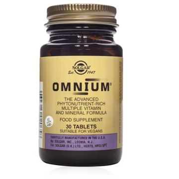 Solgar Omnium 30 Comprimidos Solgar Omnium 30 Comprimidos