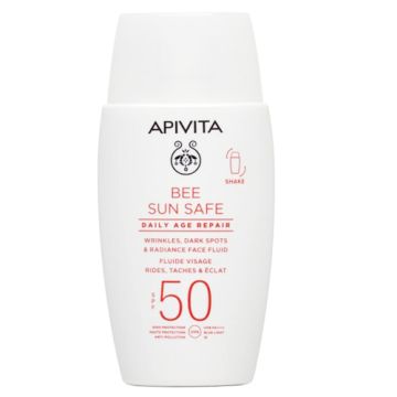 Apivita Bee Sun Safe Daily Age Repair Fluido Facial Spf50+ 50ml