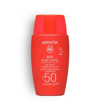 Apivita Bee Sun Safe Fluido Facial Spf50 Toque Seco 50ml