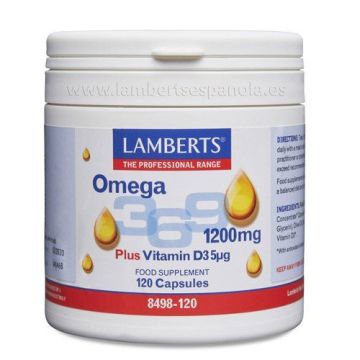 Lamberts Omega 3-6-9 1200mg 120 Caps