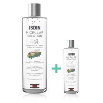 Isdin Solucion Micelar 4 en 1 Pieles Sensibles 400ml+100ml