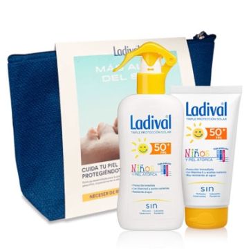 Ladival Niños y Piel Atopica Spray Spf50+ 200ml + Locion 50ml