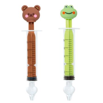 Plic care Jeringa Lavado Nasal Animales Rana-Oso 10ml 2Uds
