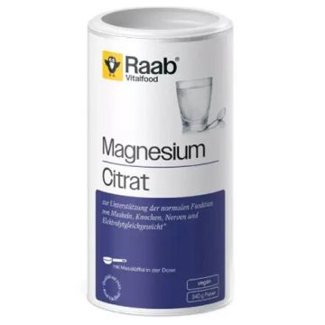 Raab Vitalfood Magnesio Citrato Polvo 340gr