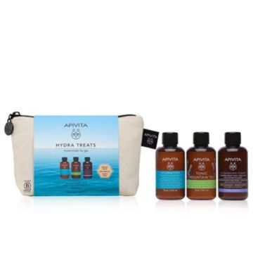Apivita Hydra Treats Champu 75ml + Gel Baño 75ml + Espuma 75ml