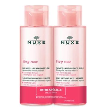 Nuxe Very Rose Agua Micelar Calmante Duplo 2x400ml