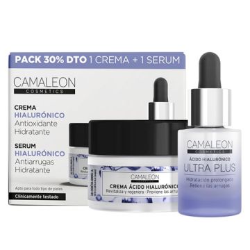 Camaleon Crema Hialuronico 50ml + Serum Hialuronico 15ml