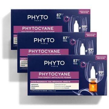 Phytocyane Tratamiento Anticaida Progresiva Mujer 36Amp